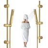 Shower Set On a Bar Zoto Brushed Fields