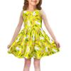 Children's Fashionable Comfortable Casual Sleeveless Easter Print Dress