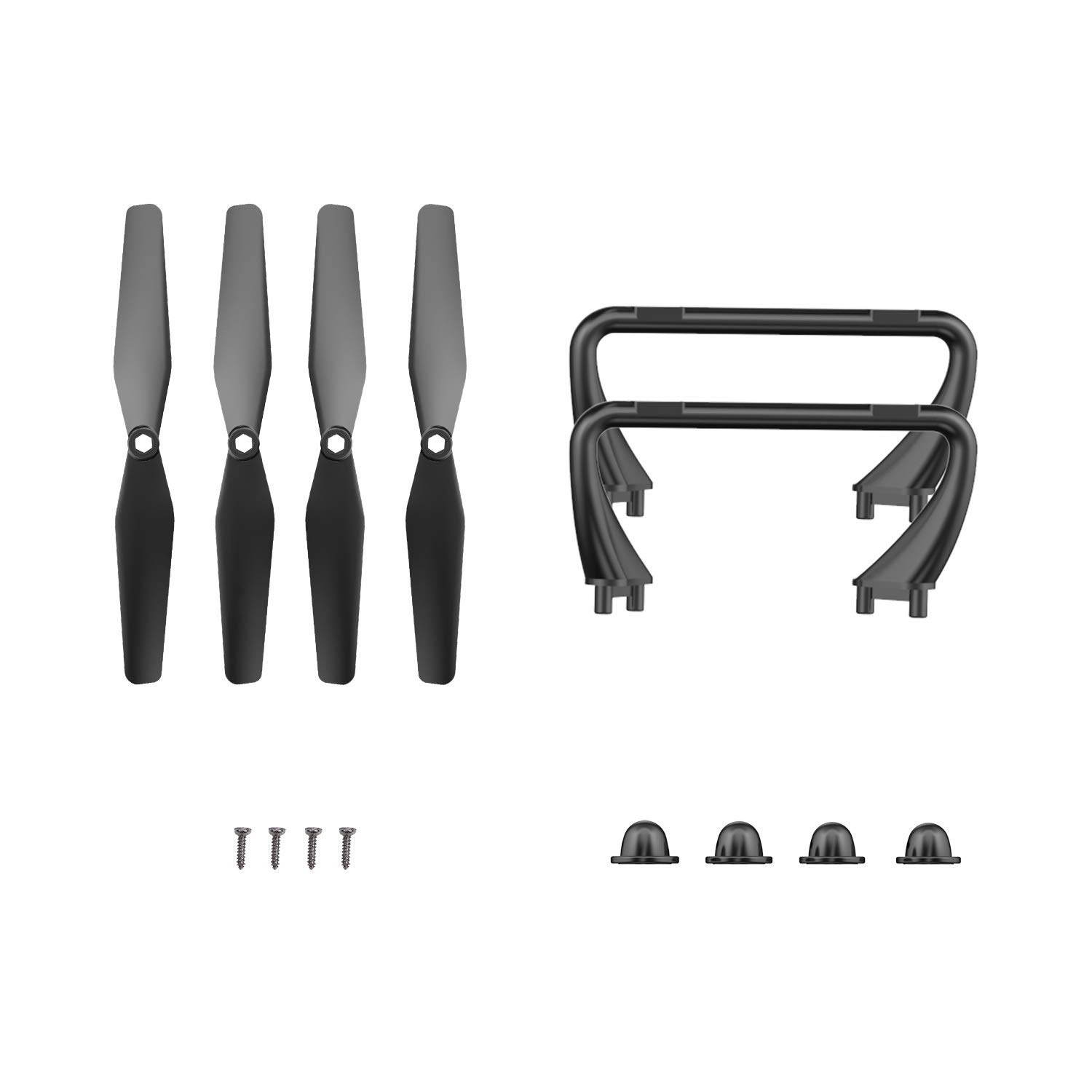 

Drone spare parts set propeller propeller screw stand cap