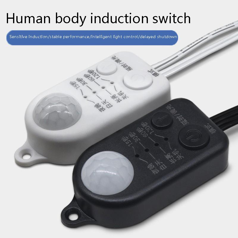 DC 5V-24V USB DC Tělo Infračervený PIR Pohybový Senzor Spínač Detektor Pohybu Člověka Spínač Pro LED Světelný Pás 6V-24V