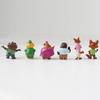12pcsSet Zootopia 2 Action Figure Toy Judy Rabbit Nick Fox Series Anime Figurine Fans Christmas Gifts