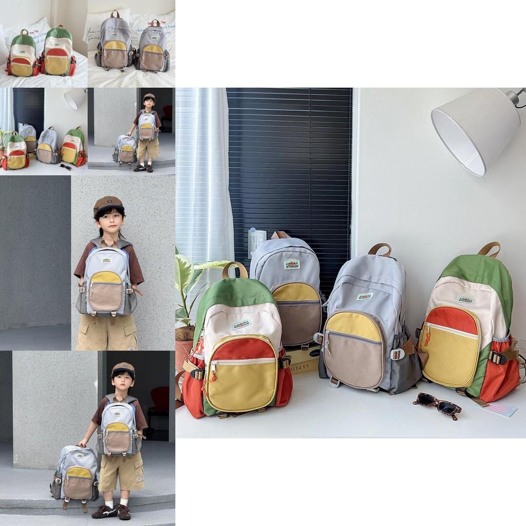 Kids School Backpack With Nylon Material And Padded Shoulder Straps For Preschool Children
