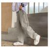 Pantalones Largos Cargo Casuales Lisos Sueltos para Niños
