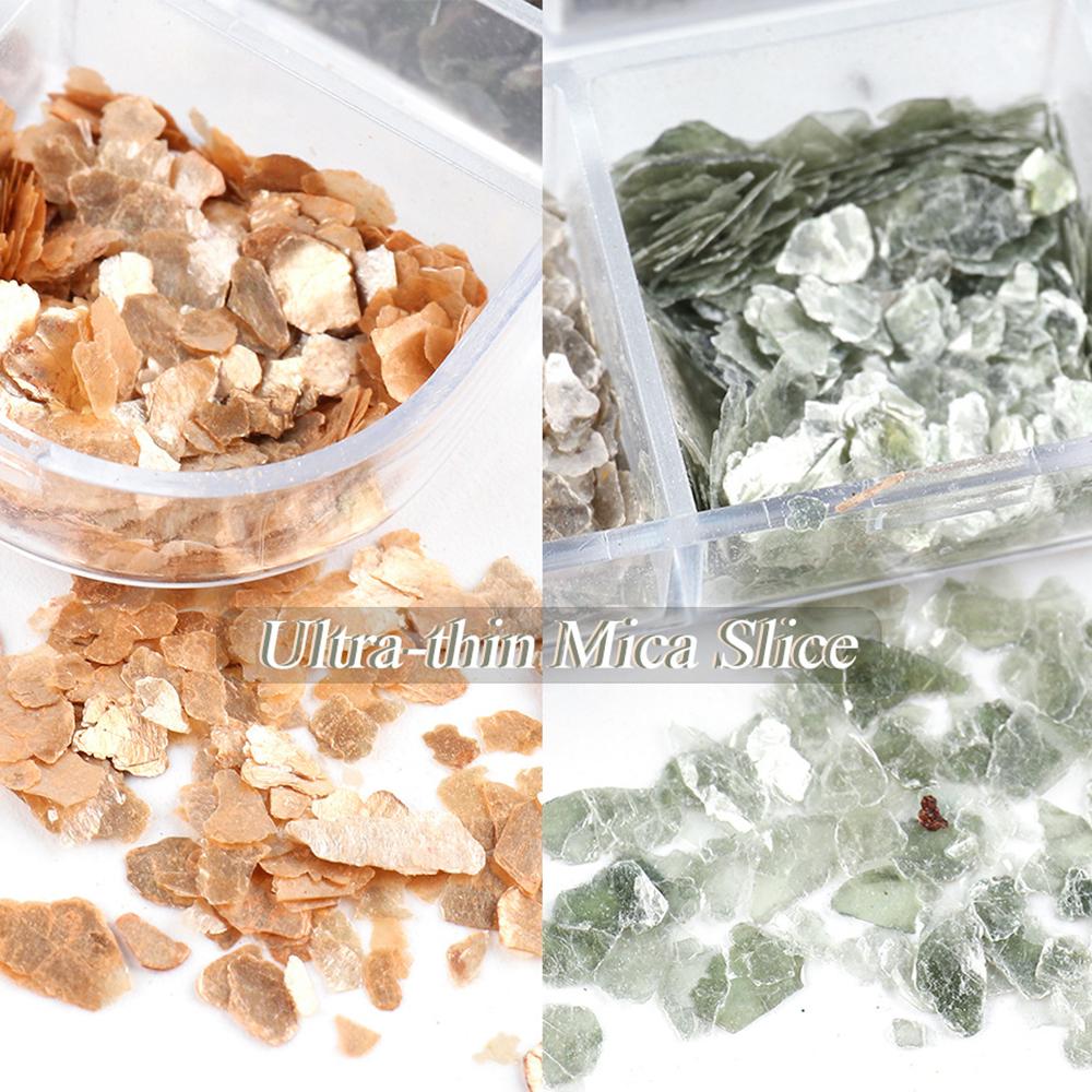 Glitter Mica Sea Shell Stone 3D Nail Art Decorations Manicure Accessory Nail Sequins Nail stickers