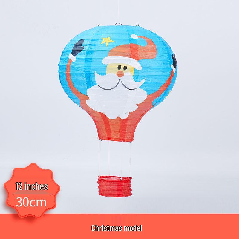 Hot Air Balloon Pendant Paper Lantern for Birthday and Kindergarten Decor