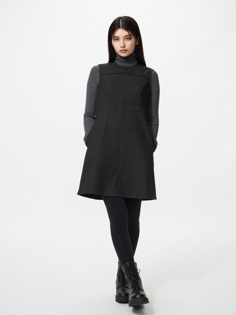 Uniqlo Double Face Mini Dress  Sleeveless 