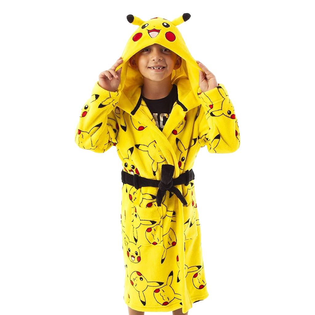 Pokemon Childrens/Kids Pikachu Robe