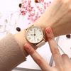Khorasan Fashion Womens Quartz Watch With Leather Strap For Casual And Office Use