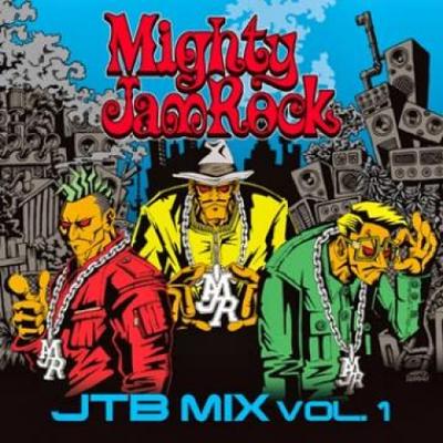 Mix-CD MIGHTY JAM ROCK JTB Mix Volume 1 MJRCDS2 Mighty Jam Rock 2014 Japan Obi Japansk Klubbdans Begagnad