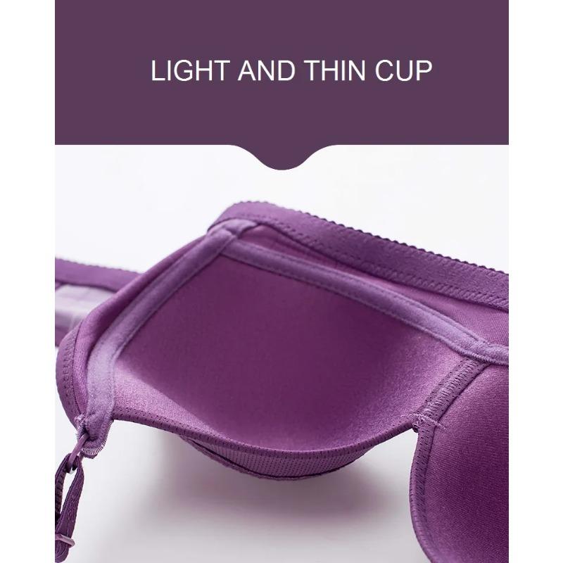 Frauen Weiblich Mutter BH Dünner Abschnitt Ohne Stahlring Frauen Damen Unterwäsche Sammeln Sexy Schöner Rücken Damen Weiblicher BH