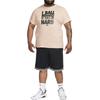 Nike Just Do It Dri-Fit T-shirt Peach/Black Men Streetwear FJ2348-838