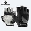 ROCKBROS Guanti da Bici Mezza Dita MTB Strada Primavera Estate Traspiranti Corti Guanti da Bicicletta Uomo Donna Imbottiti in Gel Guanti da Ciclismo