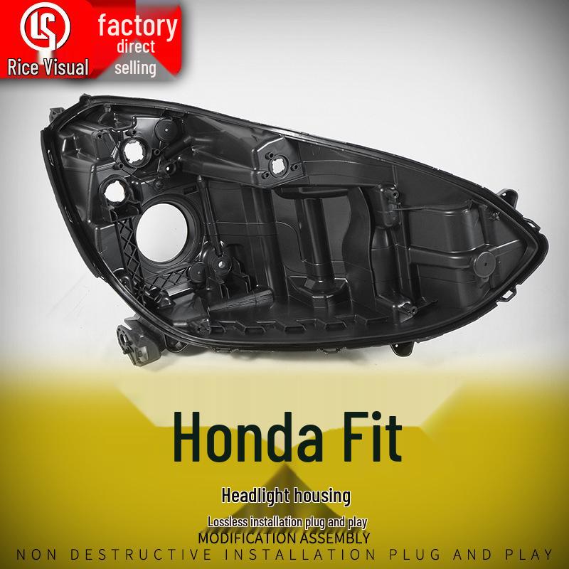 

Подходит для 21-25 Honda Fit GR9: Задняя крышка фары и корпус нижнего абажура Low Config, Driver Side (L)