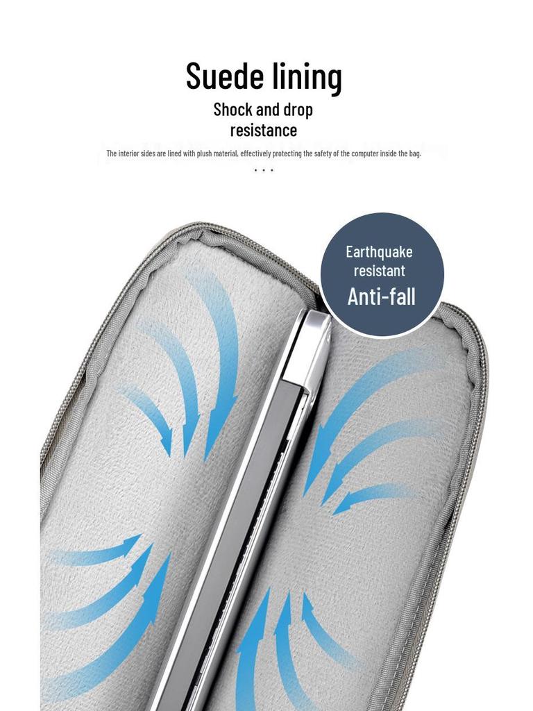 Damen Handtasche aus verschleißfestem PU-Leder: Tablet- & Laptop-Hülle, Leichte Umhängetasche