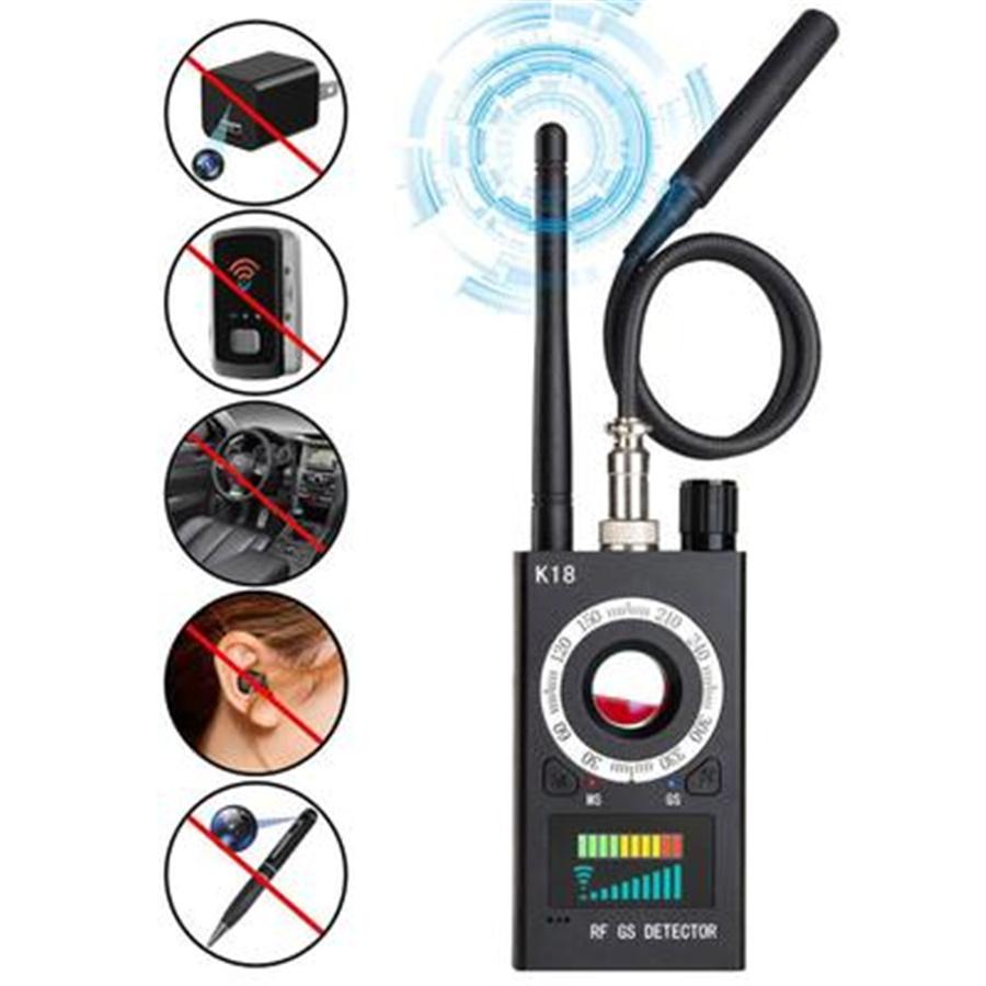 Anti Detektor Skjult Kamera Detektor RF Signal GPS Lydfinner Sporingsenhet Skanner
