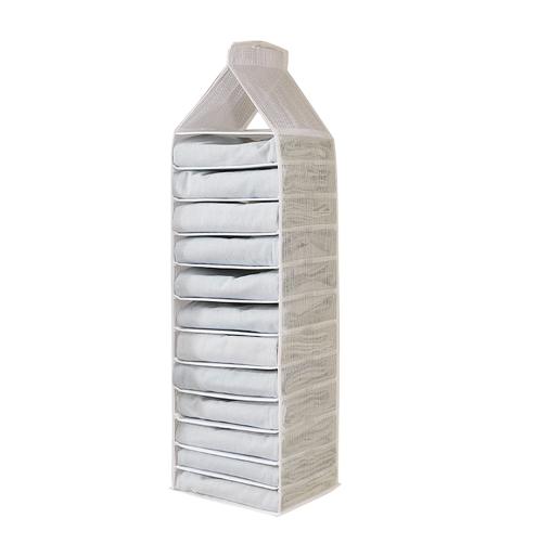 1pc Wardrobe Hanging Storage Bag Cabinet Organizer For Pants Socks T-Shirt Underwear Organizer Hanging Closet Organizer