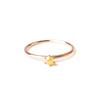 Mezmic Magic Yellow Diamond Cocktail Gold Ring