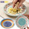 Strumento Colorato Semplice in Ceramica per Grattugiare lo Zenzero Macina Mano Schiacciaglio per Aglio Portatile Porcellana Grattugia Carote Zenzero Utensili da Cucina
