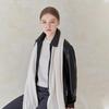 Dal Cashmere Premium Cashmere 100 Knit Scarf Ivory