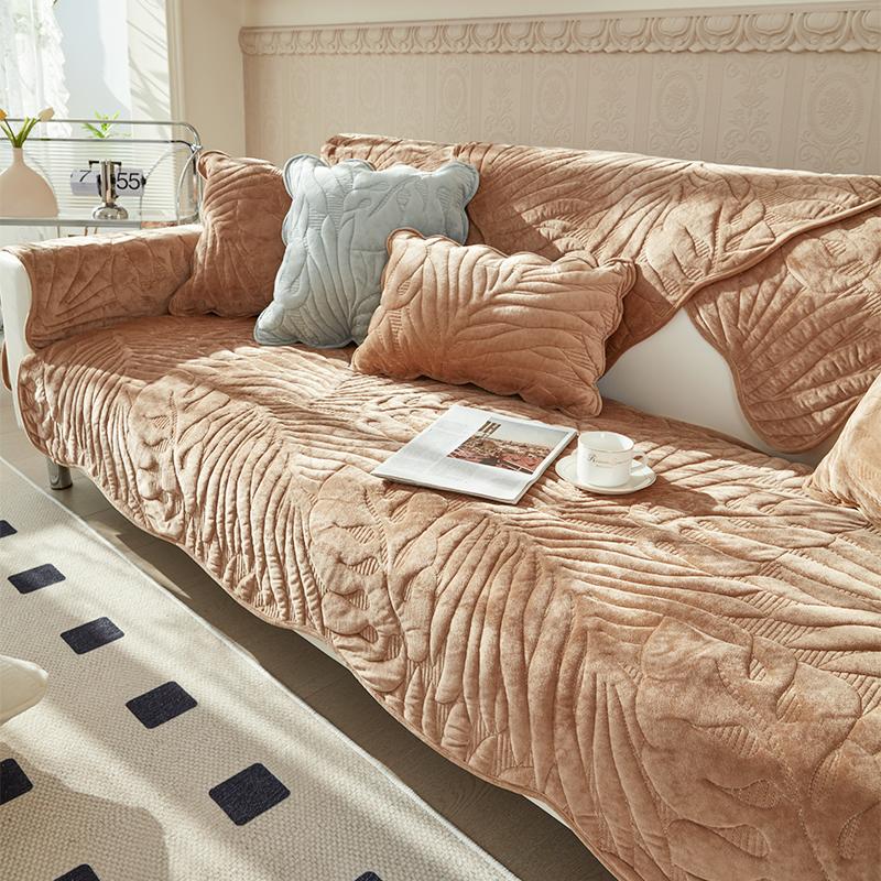 

New Plush French Sofa Cushion, Sofa Cover, All-season Backrest Towel, Seat Cushion 90*160cm