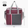Modern Minimalist Reusable Insulated Food Carrier With Storage For Family And Outdoor Activities