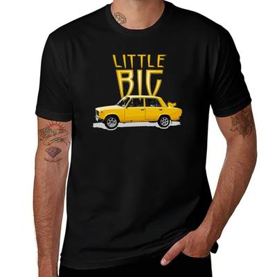 Little Big Go Bananas In The Lada Tshirt Basic Solid Tee For Daily Use