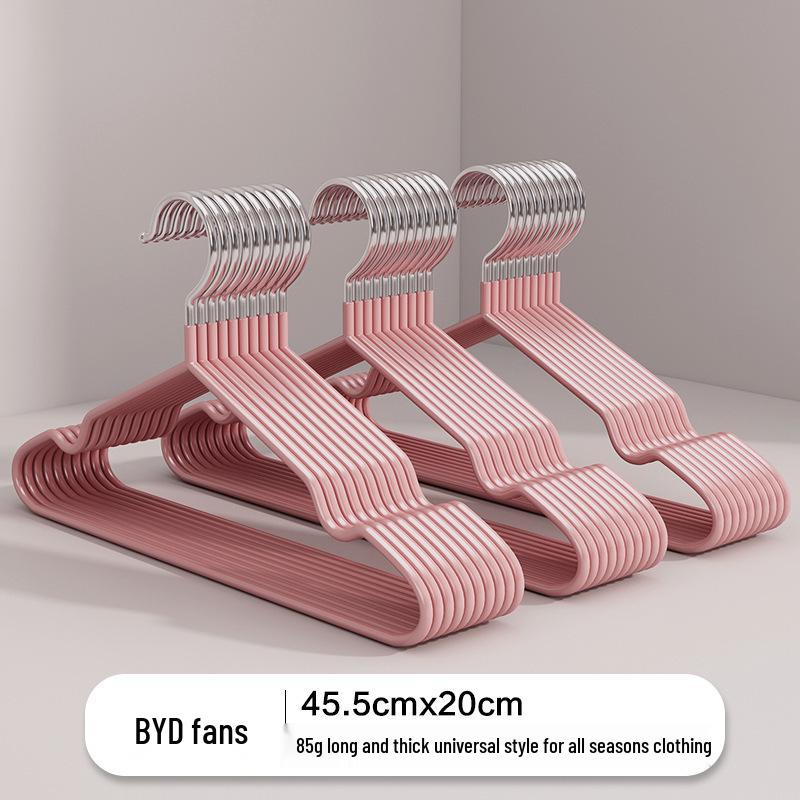 Extra dicker rutschfester tauchbeschichteter Kleiderbügel für Erwachsene und Kinder - Markierungsfreie Wäschetrocknungslösung