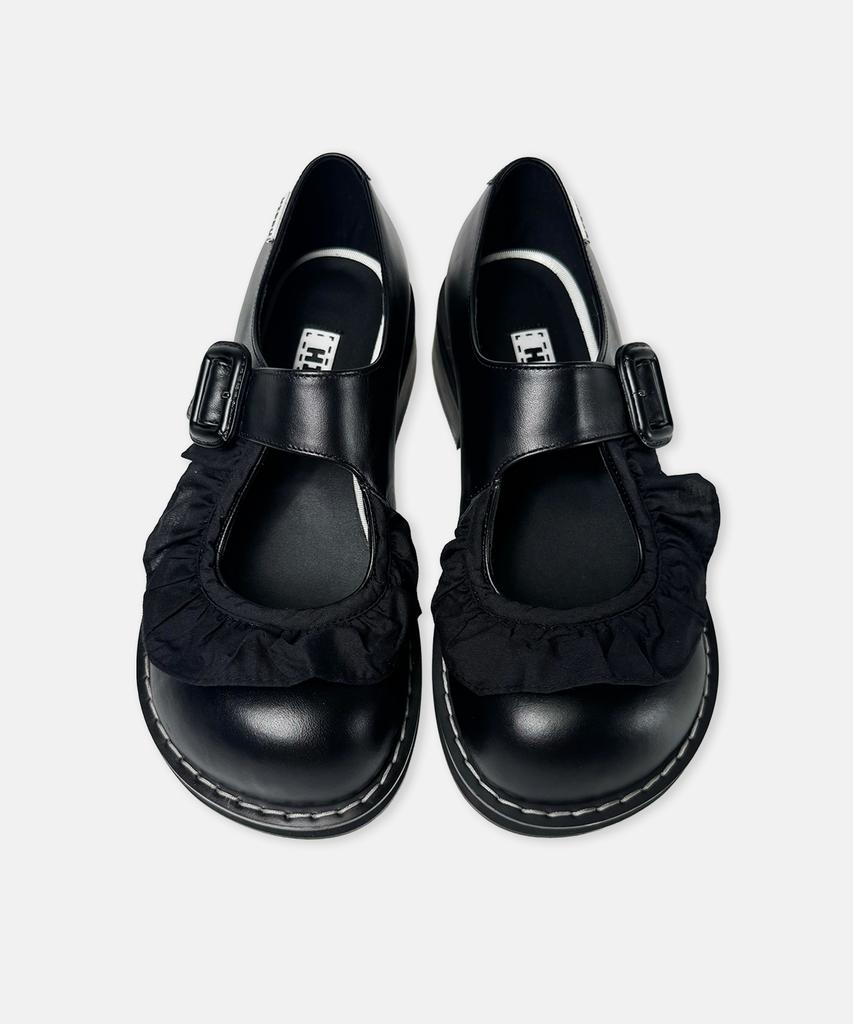 Hippu Lace Jane Shoes Black