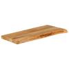 VidaXL Table Top with Live Edge 80x20x2.5 Cm Solid Mango Wood 370418