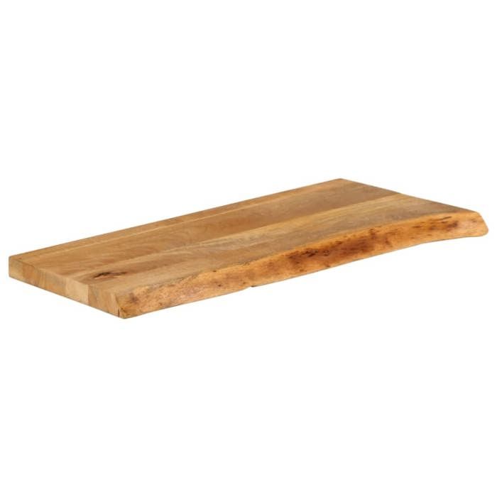 VidaXL Table Top with Live Edge 80x20x2.5 Cm Solid Mango Wood 370418