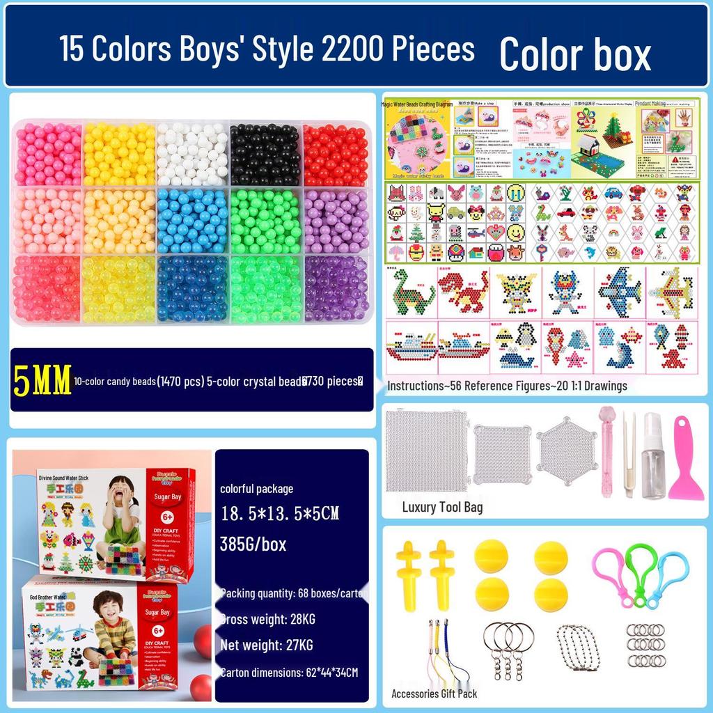 Mist Magic Water Soluble Sticky Beads DIY Handmade Toy