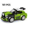 Speed MOC Racing Car SUV City Sports Model Building Blocks Bricks Rally Super Racers Christmas gift Technical Vehicles Toy