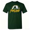 Men's Short Sleeve T-Shirt with USA States Soccer Graphic - Breathable Comfortable Apparel for Day