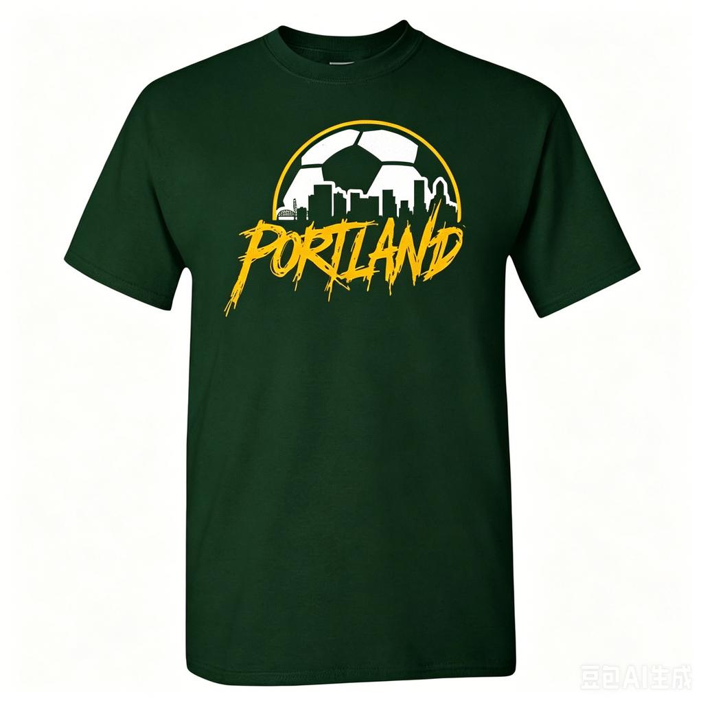 Men's Short Sleeve T-Shirt with USA States Soccer Graphic - Breathable Comfortable Apparel for Day