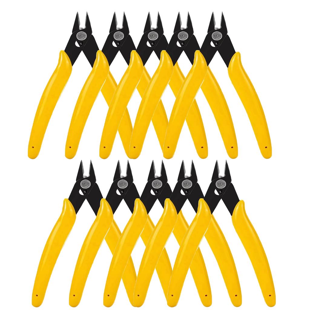 1-10PCS Wire Cutter Cutting Pliers Clamp DIY Electronic Diagonal Pliers Side Cutting Wire Clippers Nippers Hand Tools