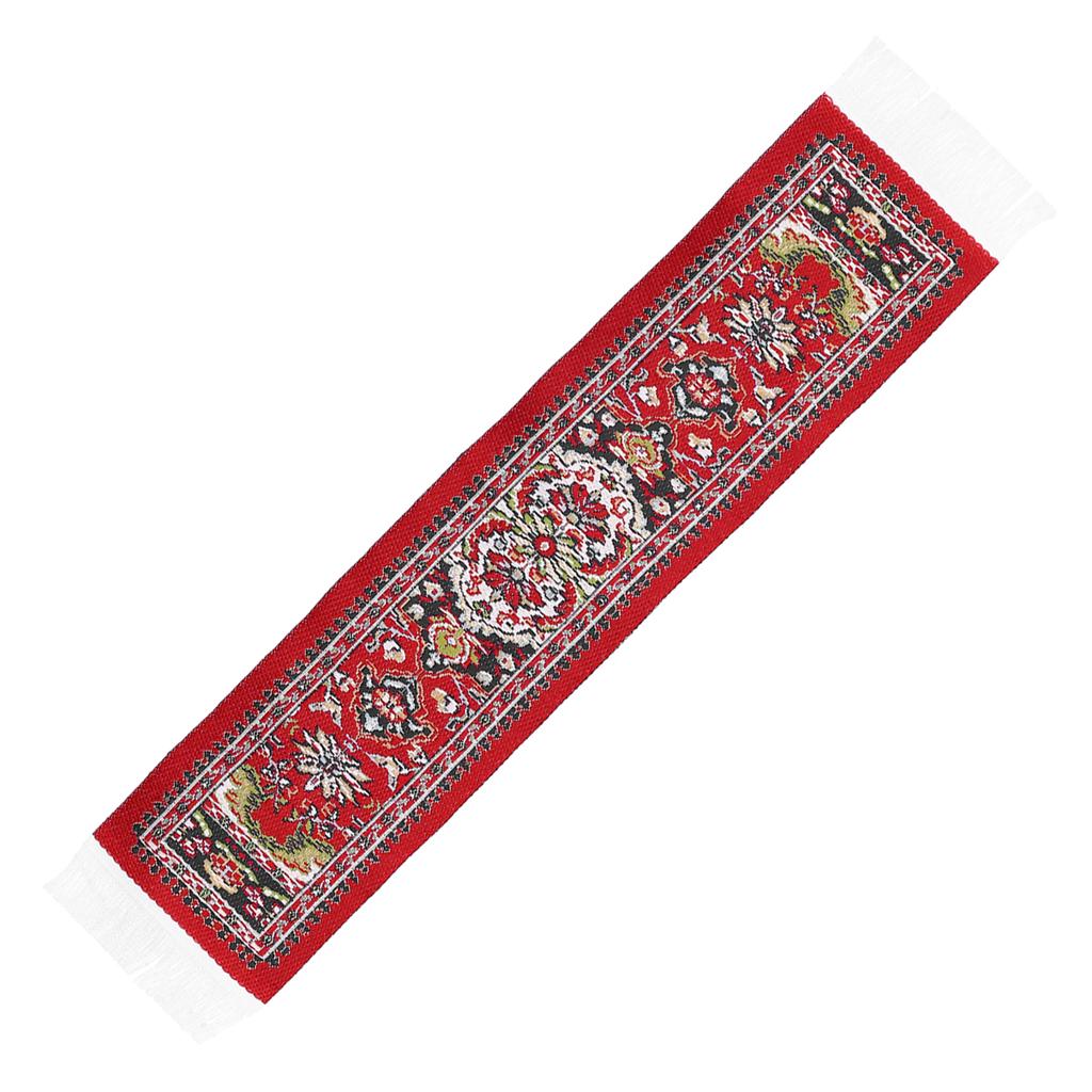 1:12 Dollhouse Woven Carpet Miniature Rug Doll House Decoration Children Gift Accessories#3