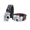 Men's Punk Leather Belt - Artistic Style Cowhide Camera Personality