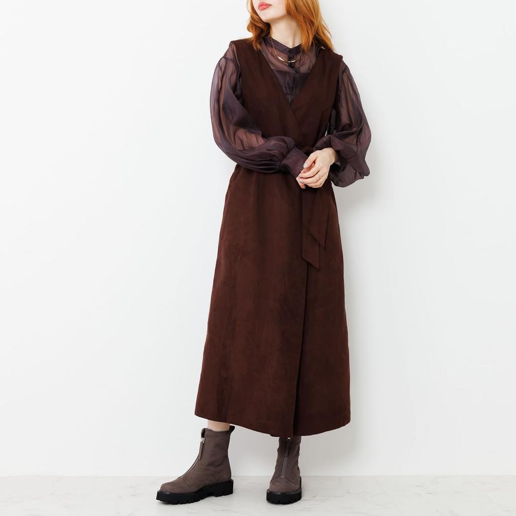 HIMIKO front zip boots with genuine leather cushioned track sole and thick sole, gray, size 265 (product number 651409).