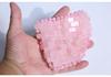 Natural Stone Pink Crystal Jade Eye Mask