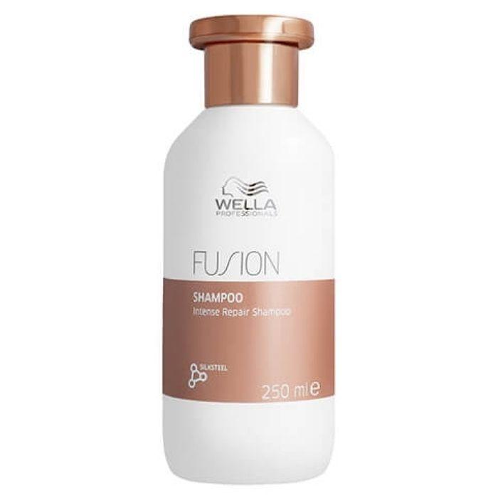 Wella Professionals Fusion Shampoing réparation intense pour cheveux abîmés et fragilisés 250ml