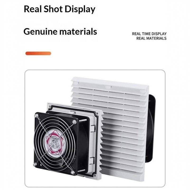 High Efficiency Air Ventilation Filter Panel ABS Cabinet White Fanless for Server Room Ventilation System