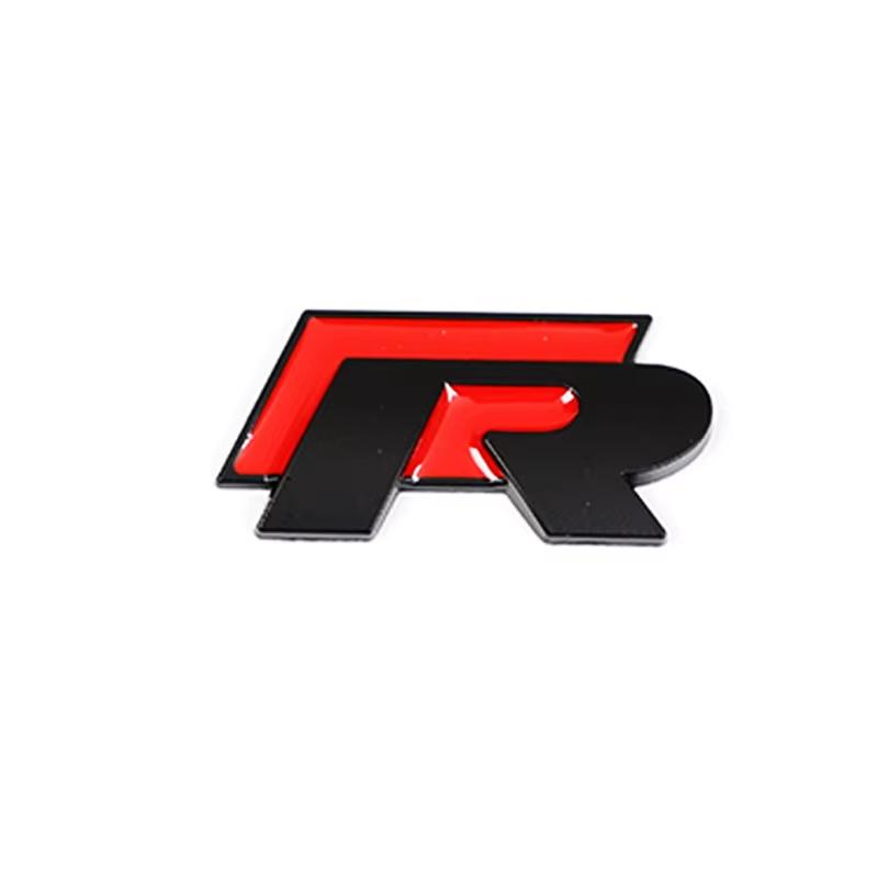 For VW Car Metal Front Grill Trunk Auto Emblem Sticker Accessories For Volkswagen GTI R-Line R Polo T5 Golf Passat Scirocco Je cg2
