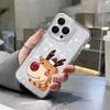 Santa Claus Elk Snowman Christmas Phone Case For iPhone 13 11 12 14 15 16 Pro Max Plus 12 13 Mini XR 8 7 Plus SE 2022 X XS Cover