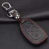 jingyuqin 3 Buttons Remote Leather Car Key Case Cover For Hyundai Porter Grandeur HB20 Solaris IX25 ix35