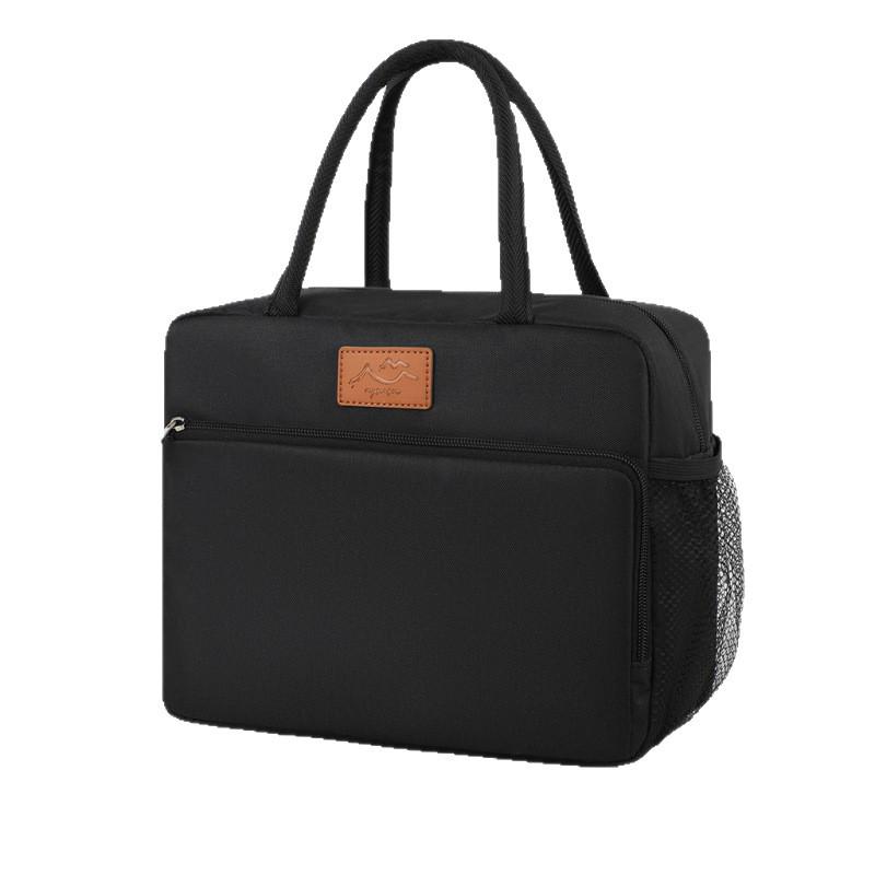 Portable Insulated Aluminum Foil Lunch Bag - Waterproof Picnic, Work, or School Bento Bag