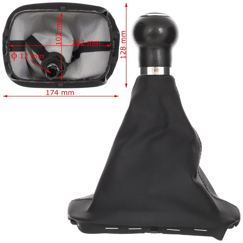 Pomello del Cambio e Cuffia VW Passat B5 FL 00-05
