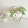 Hair Accessories Headwear Bright Silk Hairband Women Headband Korean Style Hairband Bow Hair Hoop