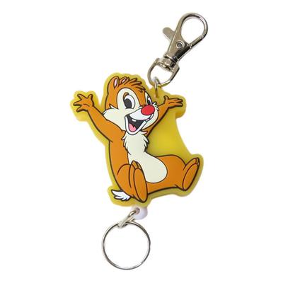 SK Japan Disney Dale Rubber Reel Keychain 16544