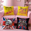 Punk Rock Band S-Sex Pistols Pillow Case Short Plush Double-Sided Printing Home Machine Washable In Warm Winter Cushion Cover