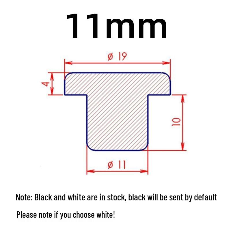 T-Shaped High Temp Silicone Stopper for Sandblasting, Electroplating, Baking, Anodizing, and More